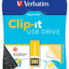 Verbatim Store'n'Go Clip-it USB 2GB (Yellow)