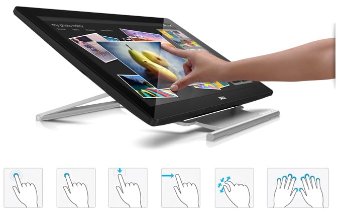 Dell 23 Monitor | P2314T - Engaging touch experience