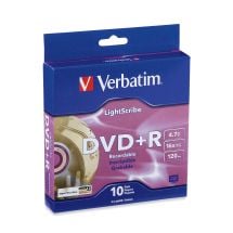 Verbatim DVD+R Lightscribe 10pk Spindle