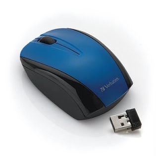 Verbatim GO Nano Wireless Notebook Mouse (Blue)