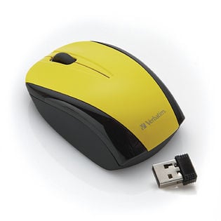 Verbatim GO Nano Wireless Notebook Mouse (Yellow)