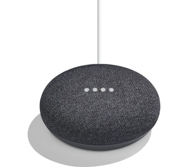 Google Home Mini Smart Bluetooth Speaker - Charcoal