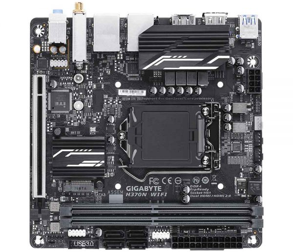Gigabyte H370N WIFI Intel H370 Ultra Durable Motherboard