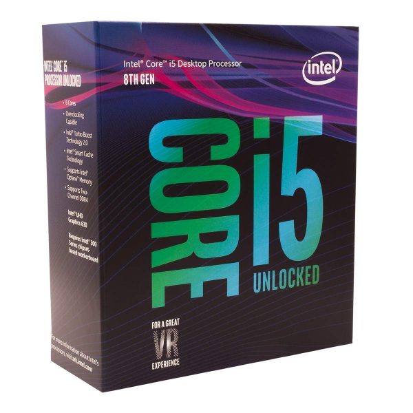 Intel Core i5-8600K Processor - (9M Cache - 4.30GHz)