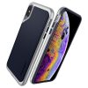 Spigen iPhone XS Case Neo Hybrid - Satin Silver
