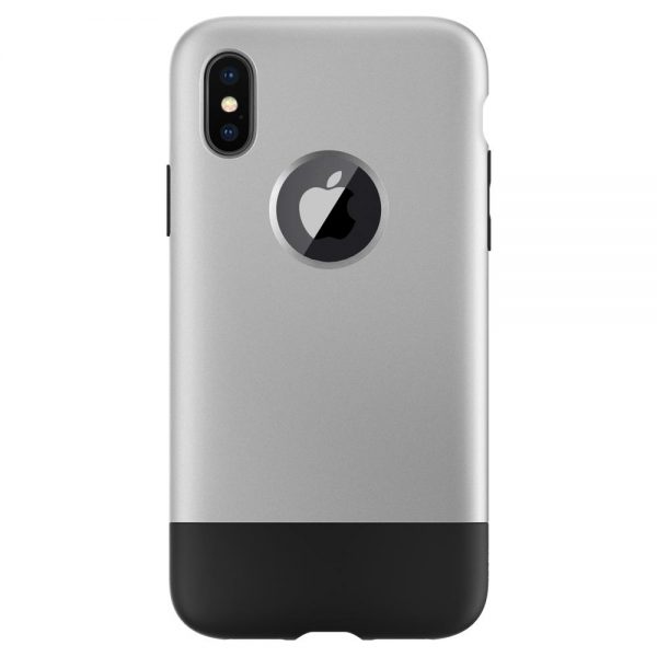 Spigen Apple iPhone X Case Classic One - Aluminum Gray