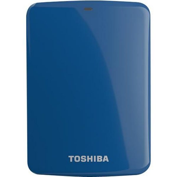 Toshiba Canvio Connect 1TB Portable Hard Drive (Liquid Blue)