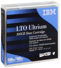 IBM LTO1 Ultrium 200/400GB Data Cartridge 08L9120