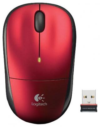 Logitech Wireless Mouse M215 (Red)