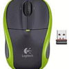 Logitech Wireless Mouse M305 (Black with green lining)
