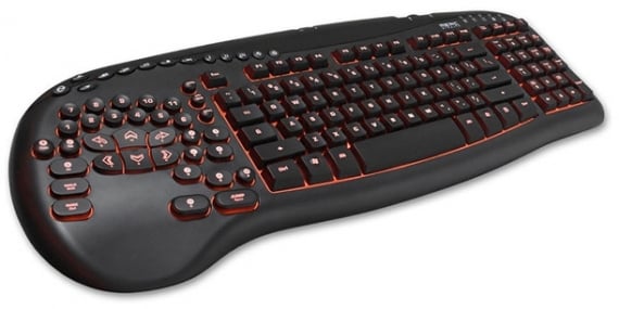 Ideazon Merc Stealth Illuminated Gaming Keyboard (3 Color Illumination)