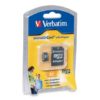 Verbatim microSD Card with Adapter 2Gb