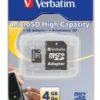 Verbatim micro SDHC Premium Card with Adapter 4GB (Class 6)