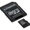 Kingston MicroSDHC Card 4GB (with Adapter)