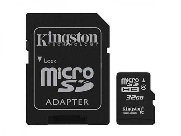 Kingston MicroSDHC Card 32GB (with Adapter)