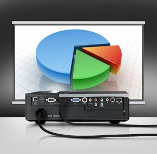 Dell 1610HD Projector - Easy to Manage & Control
