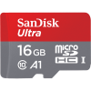 Sandisk Ultra microSD UHS-1 Card 16GB With Adapter