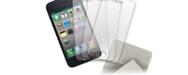 Griffin Screen Care Kit -Matte - for iPhone 4 -3 pack