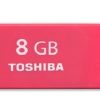 Toshiba TransMemory Mini Enshu 8GB USB Drive (Pink)
