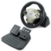 Genius Twin Wheel F1 Vibration Feedback F1 Racing Wheel for PS2 & PC