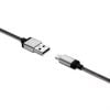 Verbatim Metallic Charge & Sync Lightning Cable (Apple Certified) - Silver
