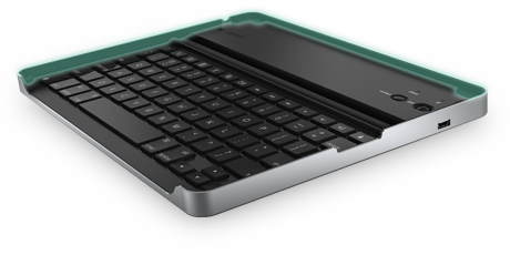 Logitech Keyboard Case by ZAGG for iPad 2