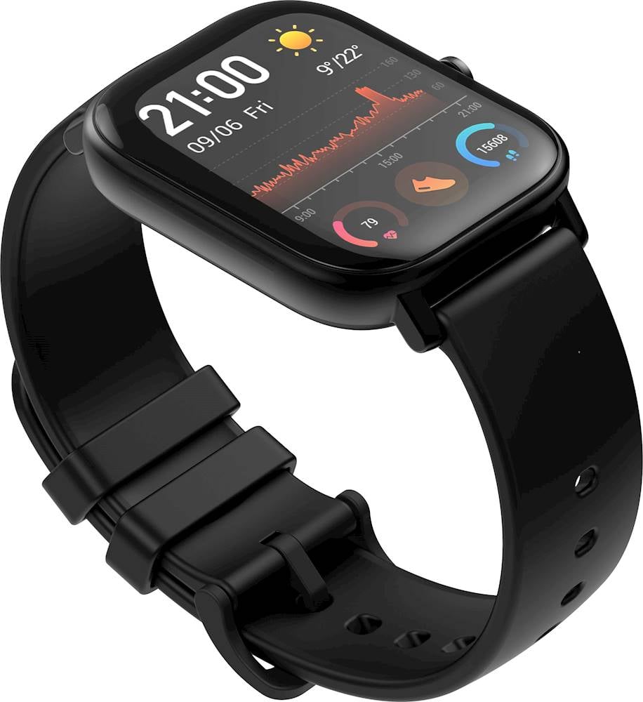 Xiaomi Amazfit GTS Smartwatch - Black Price in Pakistan | Vmart.pk